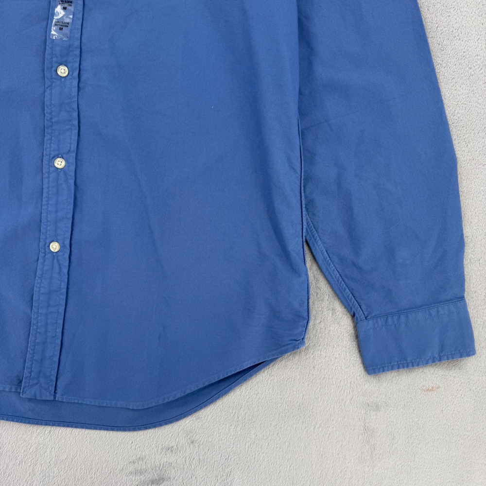 Ralph Lauren Mens Mens Classic Fit Oxford Button Down Shirt Blue Pink Pony NEW - Picture 11 of 16